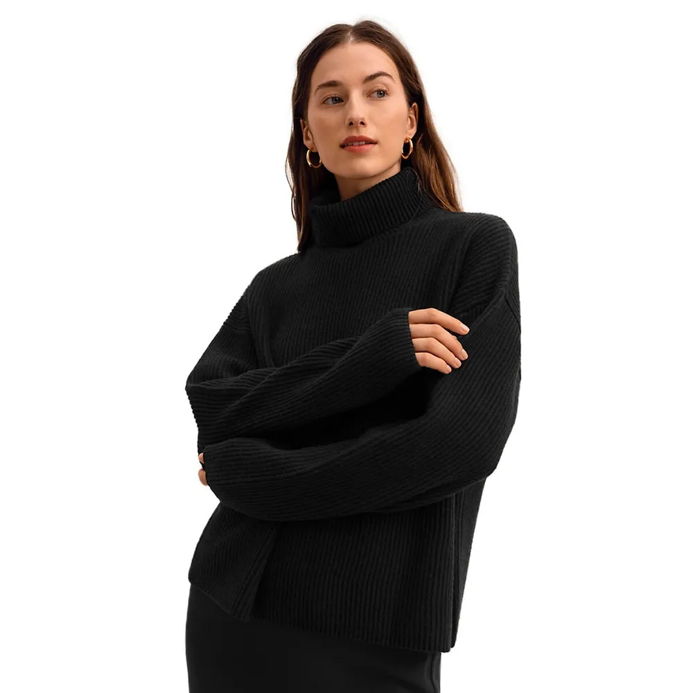 LILYSILK The Tarra Turtleneck Sweater | Scarborough Town Centre