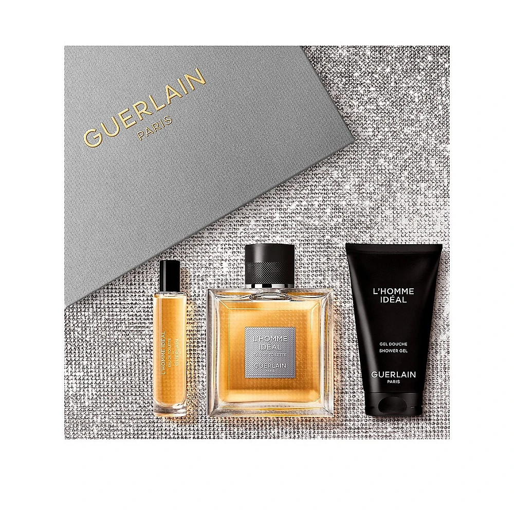 L'homme Idéal Eau de Toilette 3-Piece Gift Set