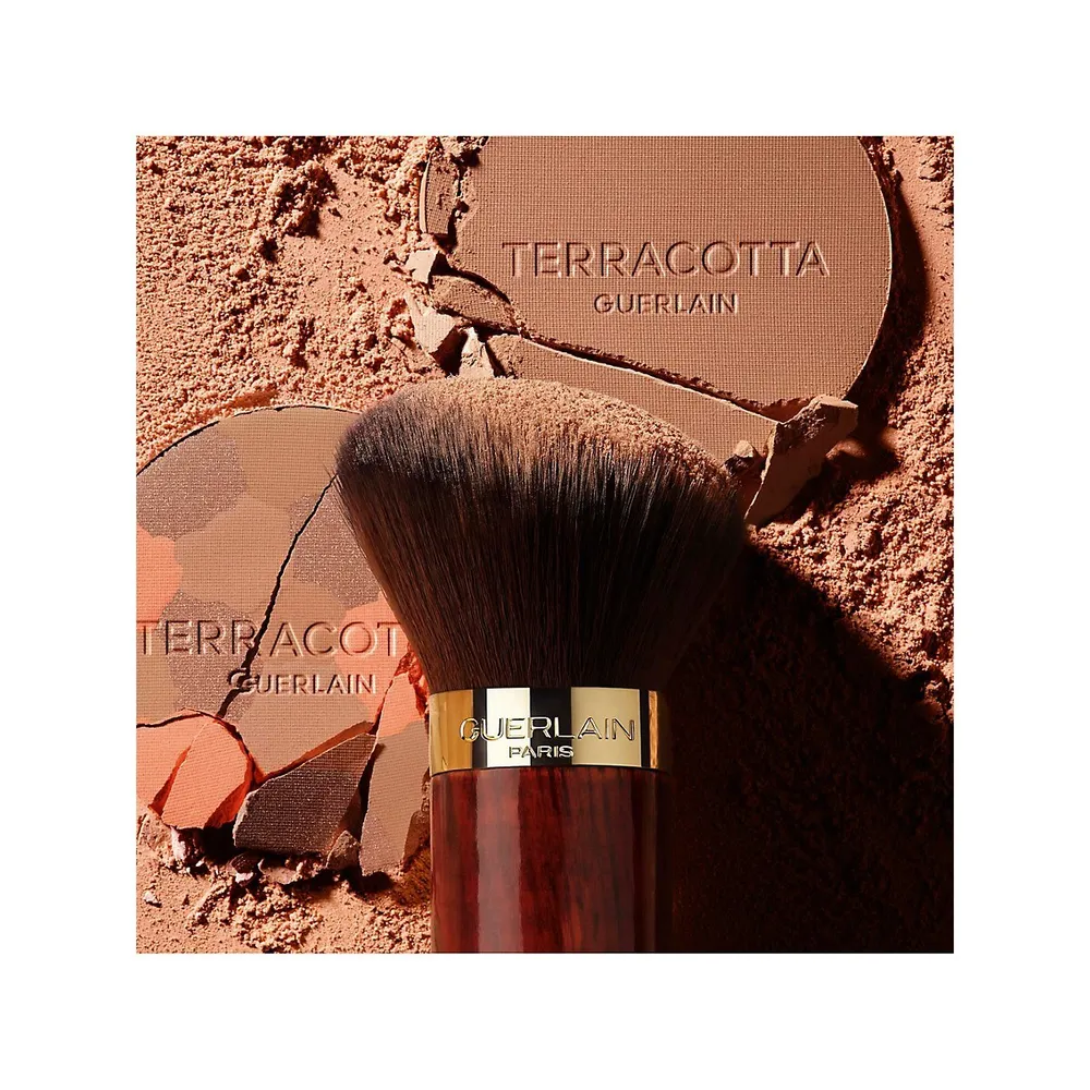 Terracotta Kabuki Powder Brush