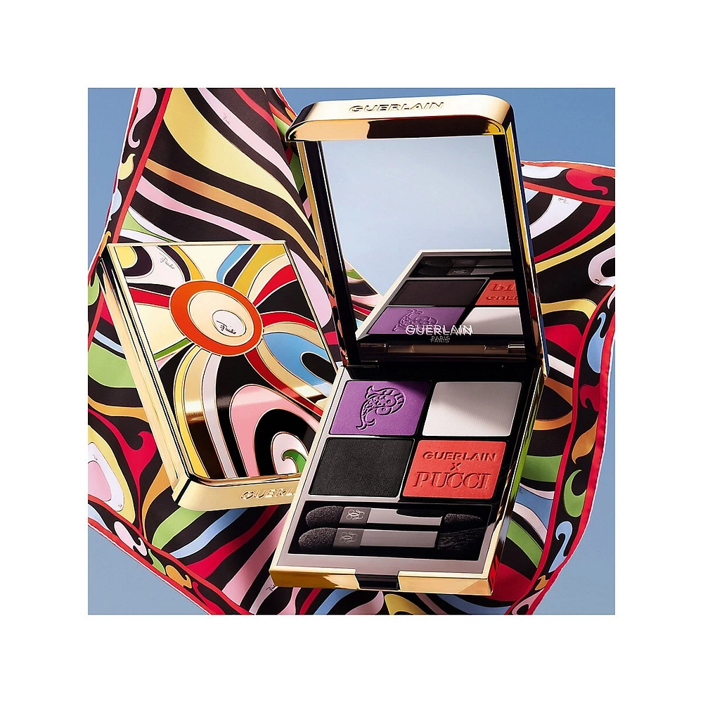 Guerlain x Pucci Ombres G Eyeshadow Quad - Édition limitée