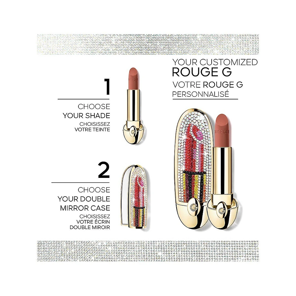 Rouge G Customizable Ultra-Care Lipstick Case - Limited Edition