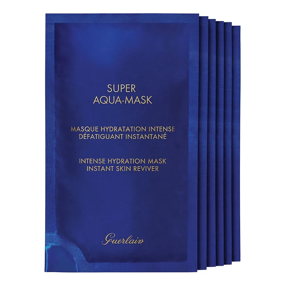 Super Aqua masque d'hydratation intense, ensemble de 6 pièces