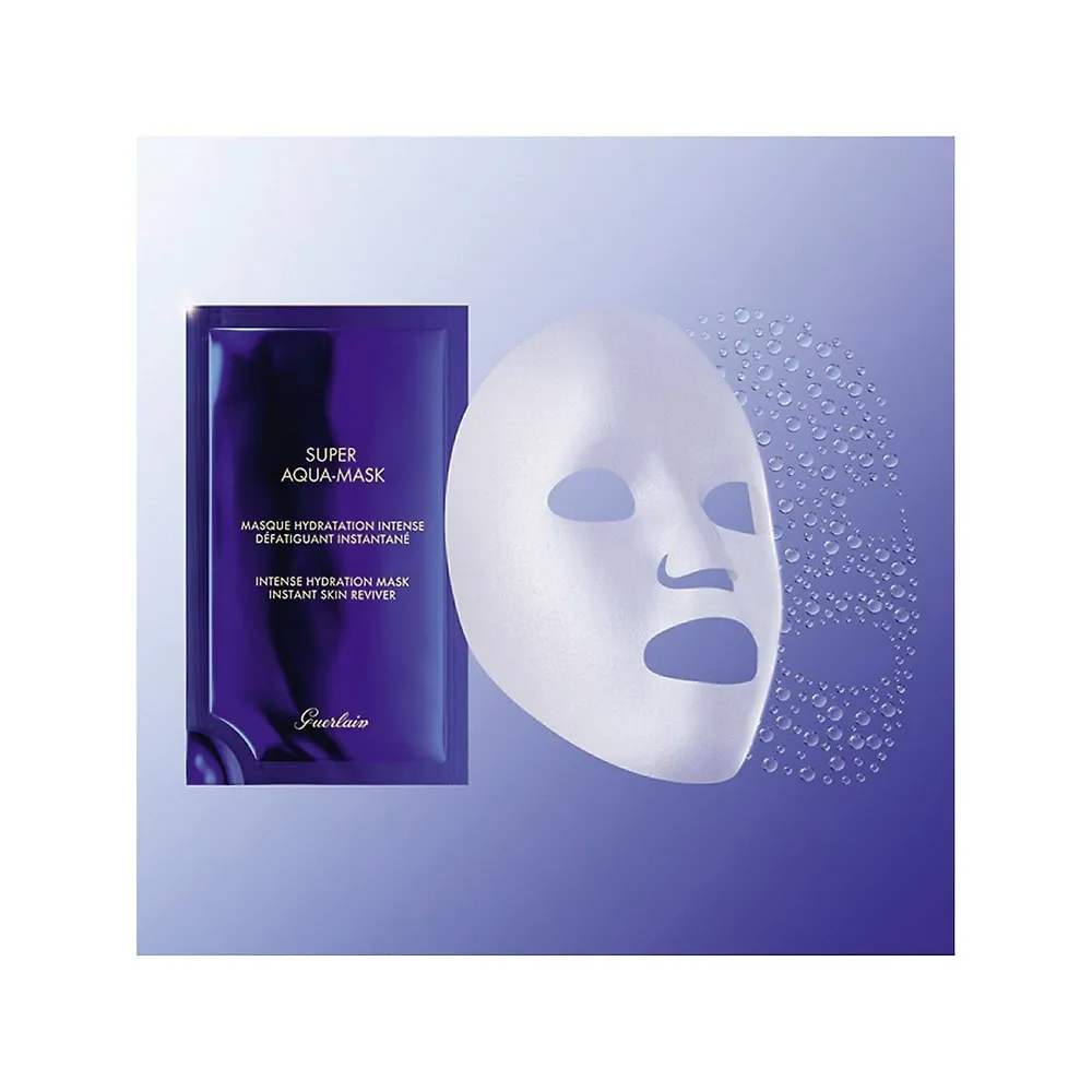 Super Aqua masque d'hydratation intense, ensemble de 6 pièces