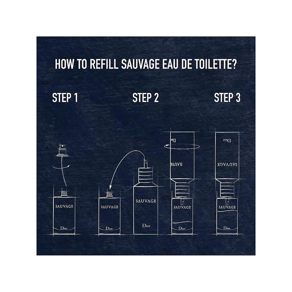 Sauvage Resource Eau de Toilette Refill