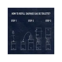 Eau de toilette Sauvage Resource, flacon recharge