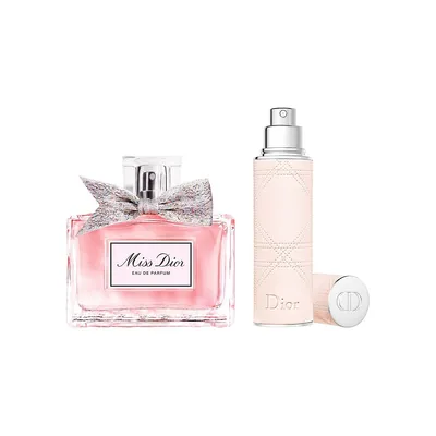 Ensemble-cadeau eau de parfum Miss Dior, deux produits
