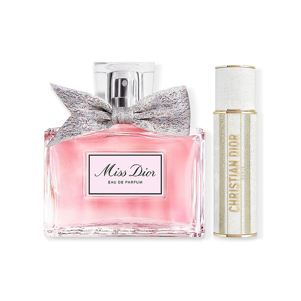 Miss Dior Eau De Parfum & Travel Spray Set - Limited Edition