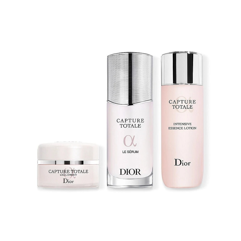 Capture Totale 3-Piece Skincare Routine Essentials Set