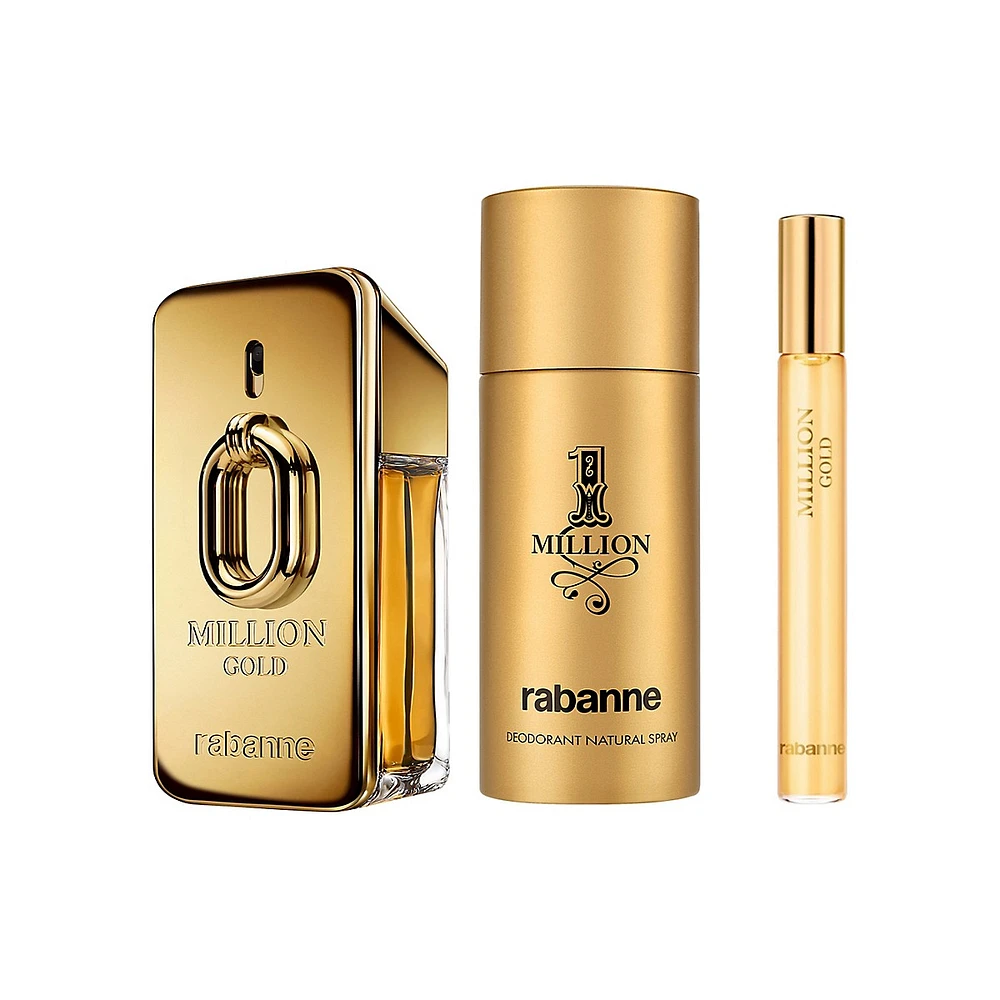 ​1 Million Gold Eau de Parfum Intense 3-Piece Gift Set