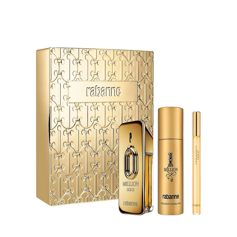 ​1 Million Gold Eau de Parfum Intense 3-Piece Gift Set