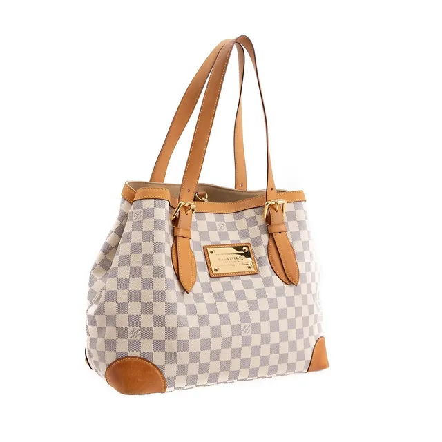 Louis Vuitton Hampstead MM Damier Ebene Tote Bag