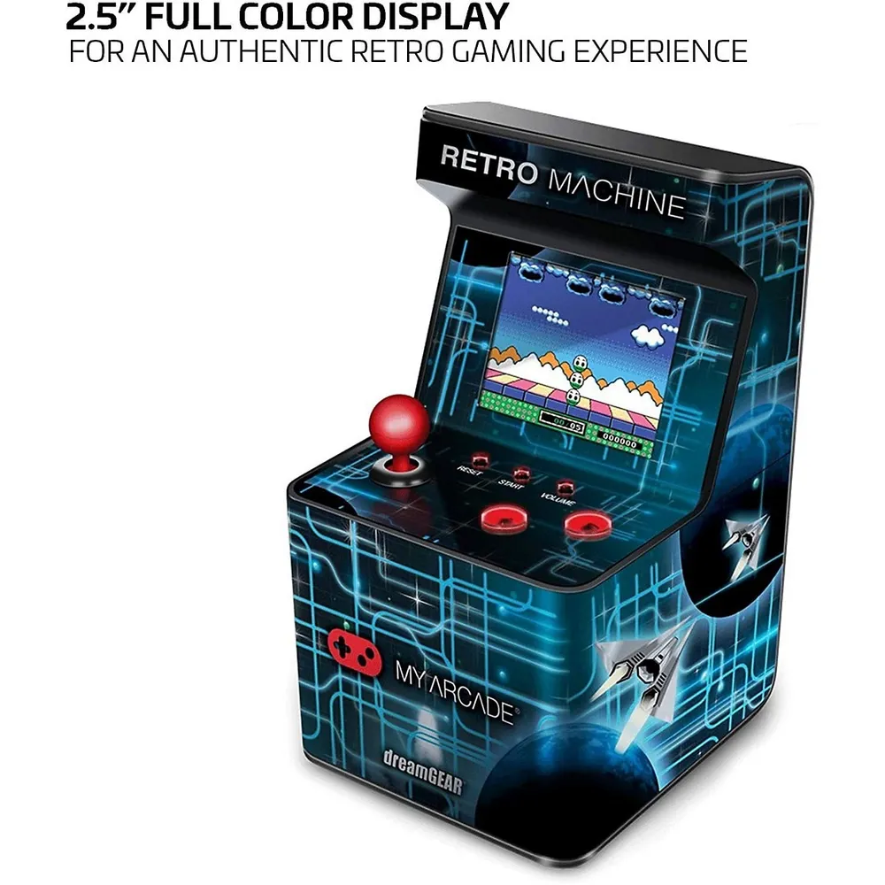 Retro Arcade Machine: Portable Gaming Mini Arcade Cabinet - Standard Edition