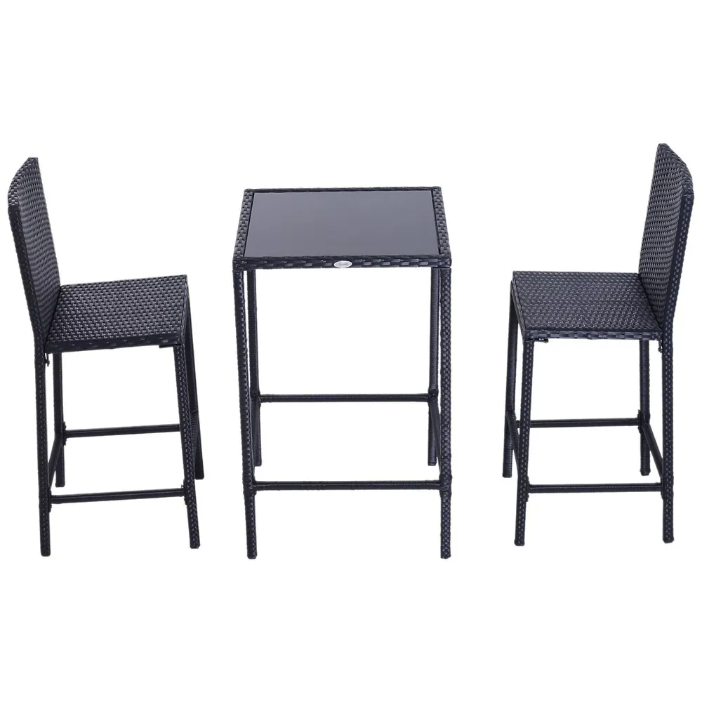 Tentbarstool Table Wicker Furniture