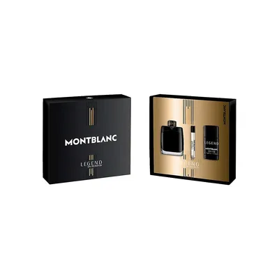 Ensemble eau de parfum Montblanc Legend, trois pièces - valeur de 204 $