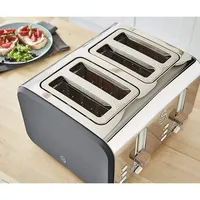 Nordic Collection 4 Slice Toaster, 1500w