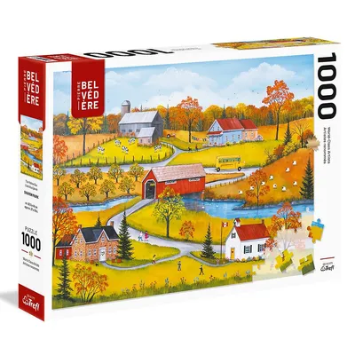 The Yellow Bus - 1000 Pc Puzzle
