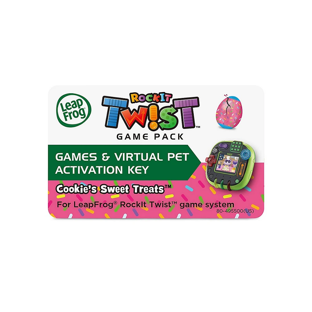 Ensemble de jeu Les gâteries sucrées de Cookie RockIt Twist, version anglaise