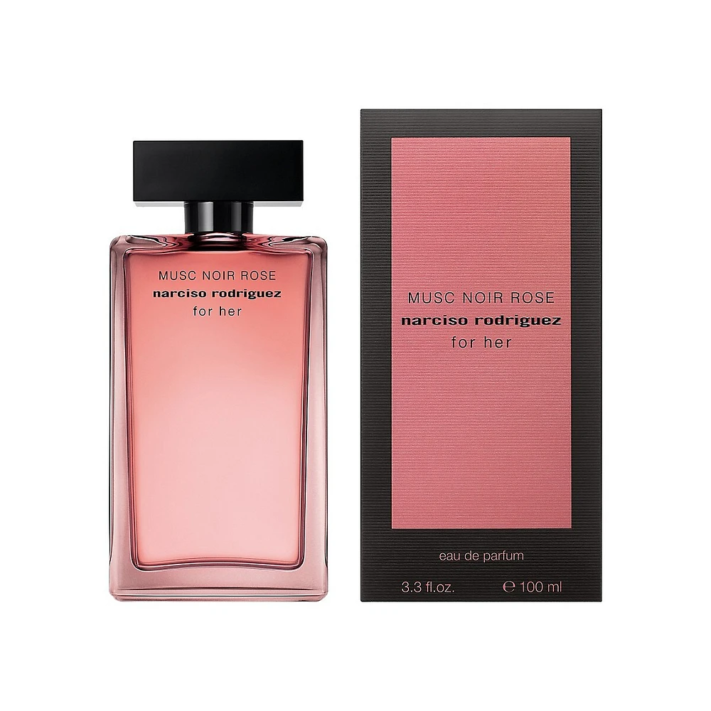 Eau de parfum pour femme Musc Noir rose