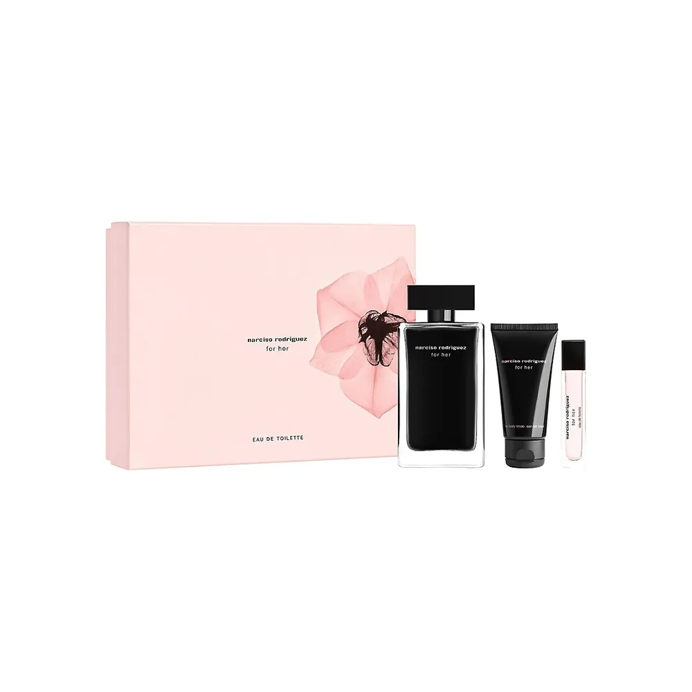 Narciso Rodriguez for Her Fleur Musc Gift Set 3 PC Women for sale