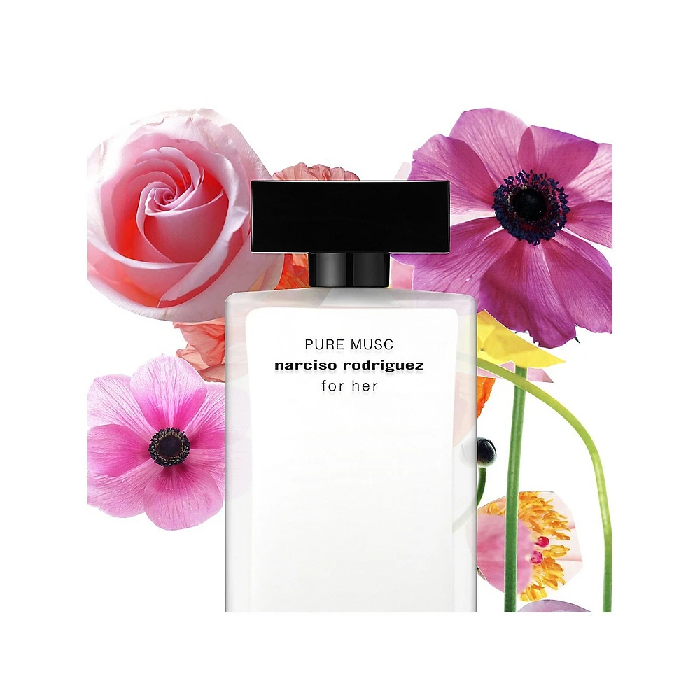 Ensemble-cadeau 3 pièces avec eau de parfum Pure Musc For Her