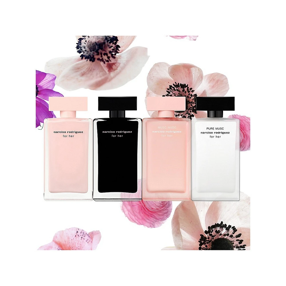 Ensemble-cadeau 3 pièces avec eau de parfum Pure Musc For Her
