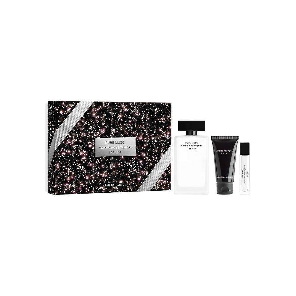 For Her Pure Musc Eau de Parfum 3-Piece Gift Set