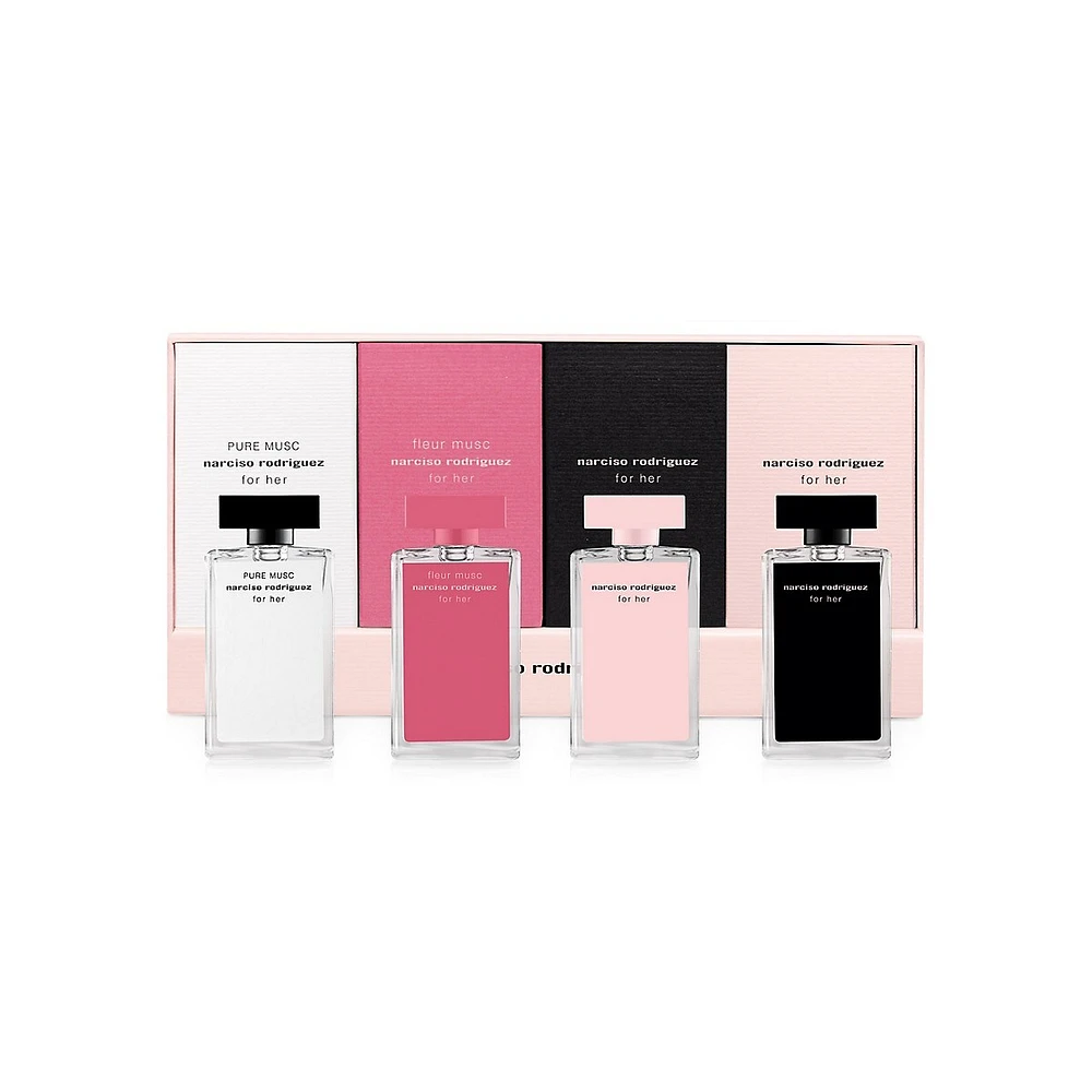 For Her Fragrance Miniature 4-Piece Gift Set