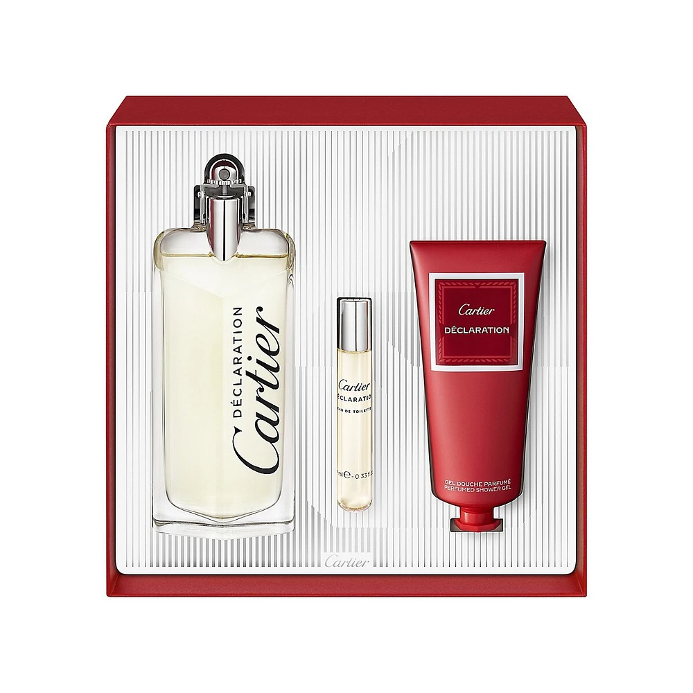 Ensemble eau de toilette Déclaration, trois produits