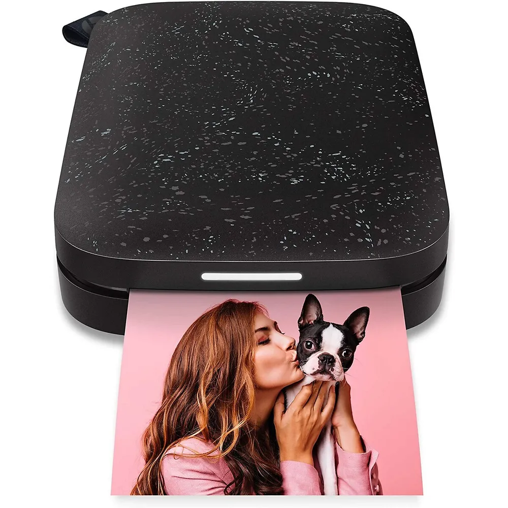 KODAK Step Instant Color Photo Printer with Bluetooth/NFC, Zink Technology  & KODAK App for iOS & Android (Pink) Prints 2x3” Sticky-Back Photos.