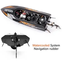 Rc High Speed Boat Toys, Remote Control Up To 25km/h, Water Cooling System, Self-righting For Pool/lake/outdoor