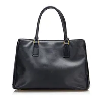 Prada Pre-loved Extra Large Saffiano Lux Galleria Double Zip Tote