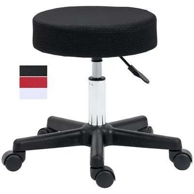 Salon Stool With 3 Changeable Seat Covers