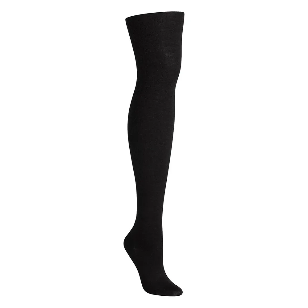 Fine Wool-Blend Jersey Tights