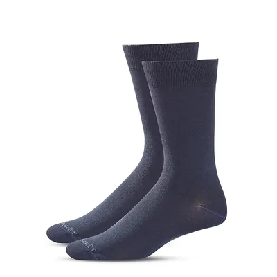 Men's 2-Pair Mid-Calf Socks