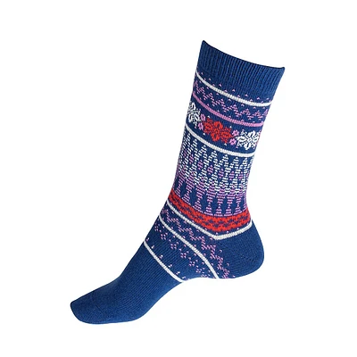 Women's Fair Isle Crew Socks