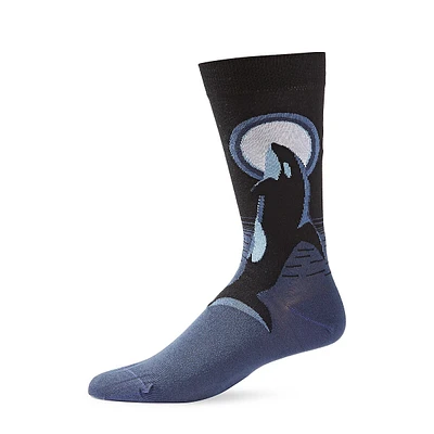 Men's Orca Graphic Crew Socks