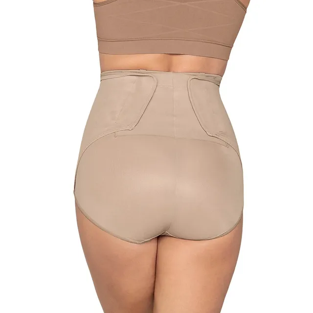 Leonisa invisible tummy control high waist body shaper - Panty thong for  women Beige