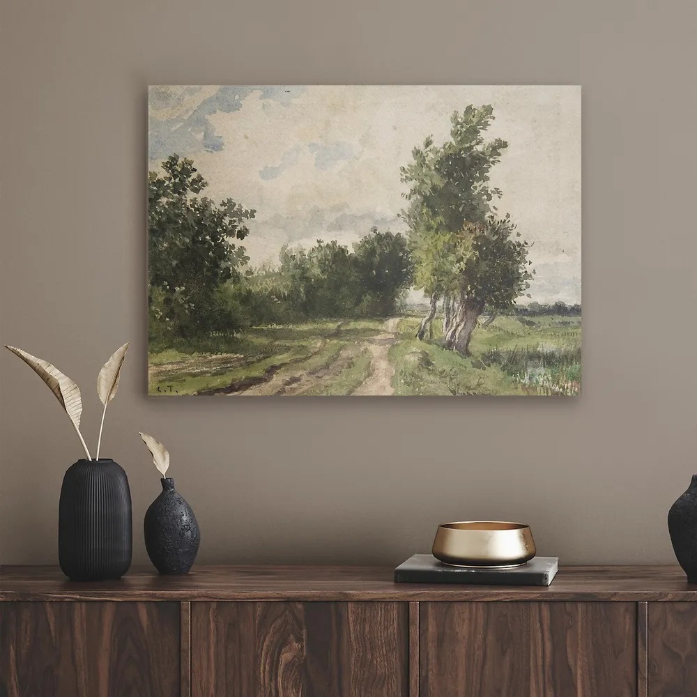"Summer Days" Landscape Oil Painting Canvas Wall Art