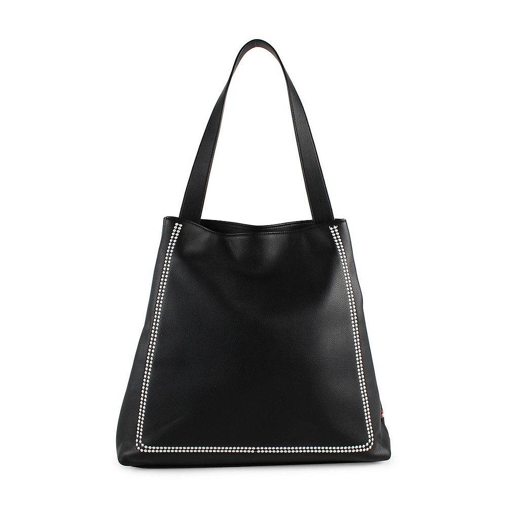 Ember Vegan Leather Doublet Hobo Bag