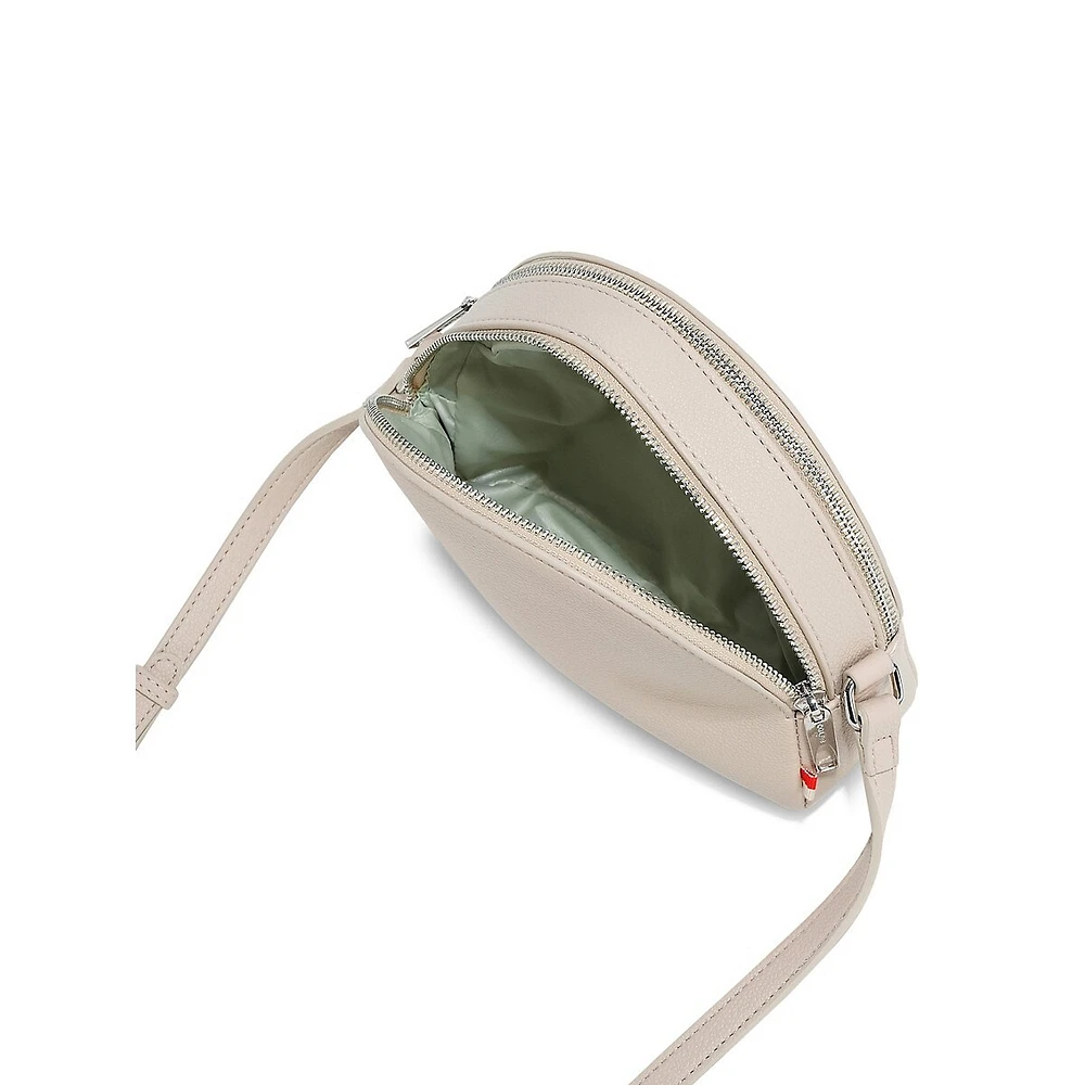 Flex Bests Amy Vegan Leather Dome Crossbody Bag