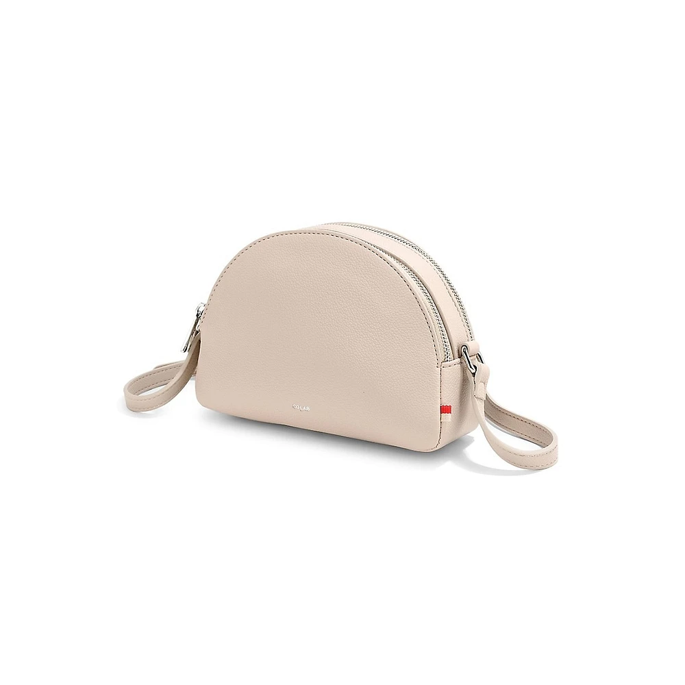 Flex Bests Amy Vegan Leather Dome Crossbody Bag