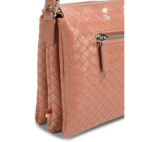 Mada Vegan Leather Triplet Crossbody Bag