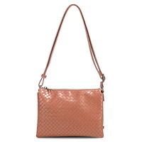 Mada Vegan Leather Triplet Crossbody Bag