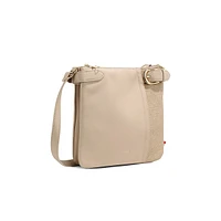 Luna Vegan Leather Doublet Crossbody Bag