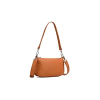 Chloe Vegan Leather Baguette Crossbody Bag