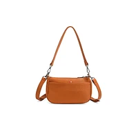 Chloe Vegan Leather Baguette Crossbody Bag