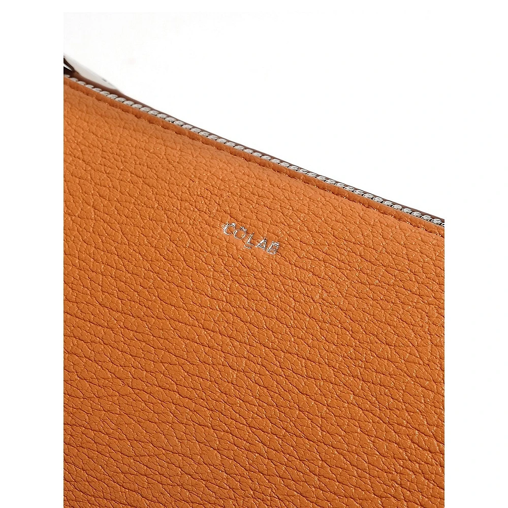 Chloe Vegan Leather Baguette Crossbody Bag