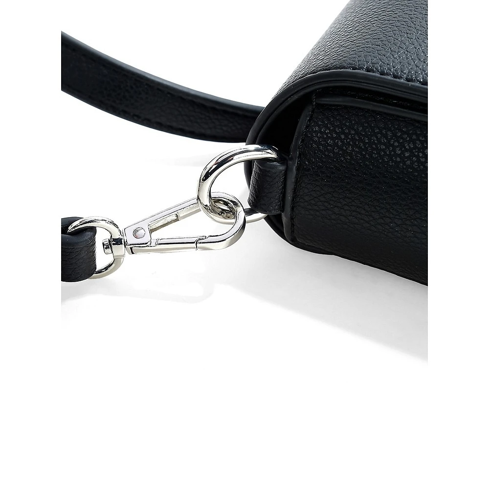 Amber Vegan Leather Tech Crossbody Bag