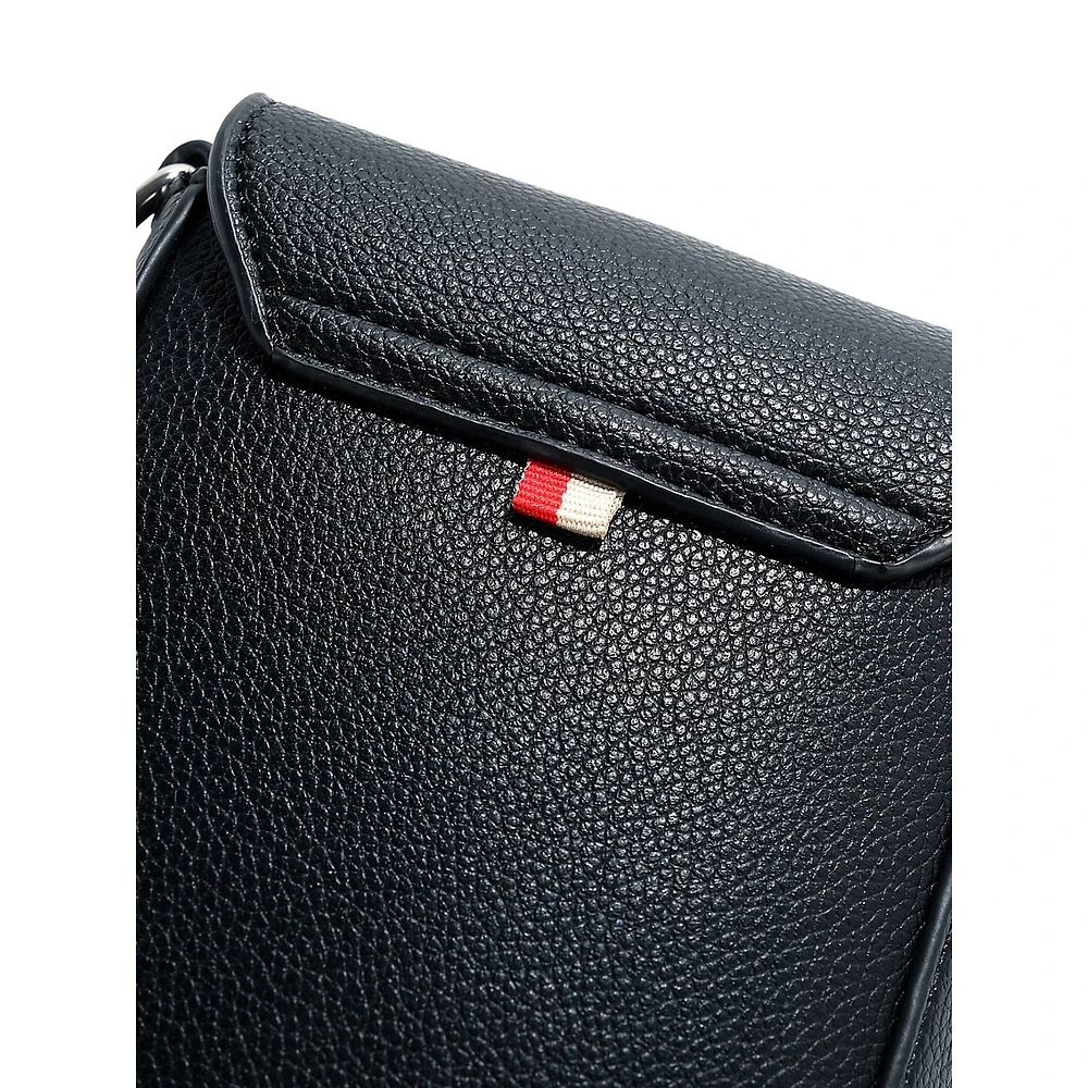Amber Vegan Leather Tech Crossbody Bag