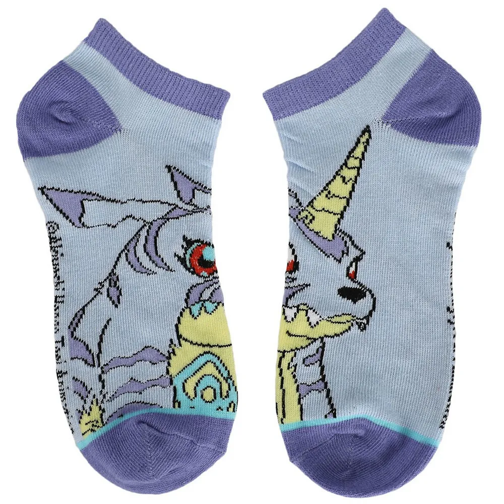 Bioworld Digimon Characters Juniors Ankle Socks 5 Pack